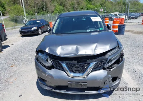 2015 Nissan Rogue S from USA, damaged, VIN KNMAT2MV9FP564744